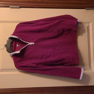Womens size L St. John's Bay burgundy fleece